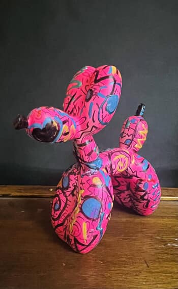 Chien ballon pop art by ART'MONY