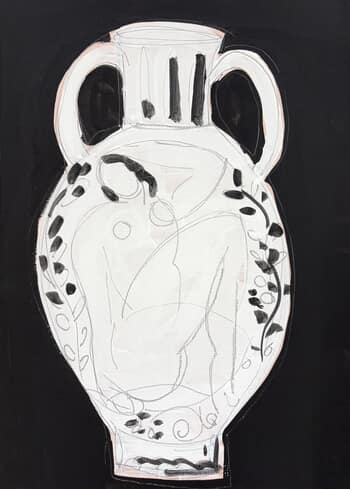 Greek Vase VIII by Heidi Lanino