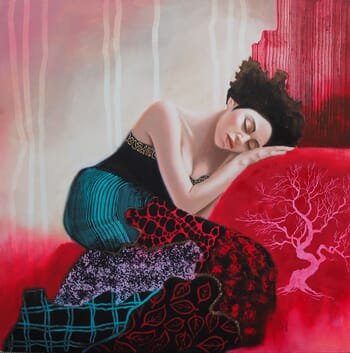 Maya endormie by Sylvie Julkowski-Egard