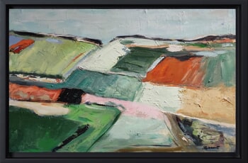 Green landscape by Sophie Dumont