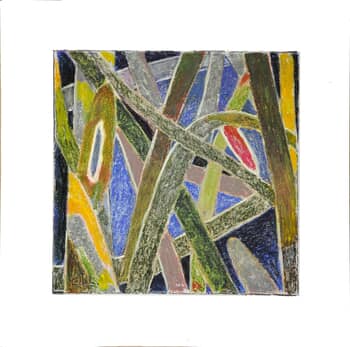 la petite feuille rouge by Bernard Marie Collet