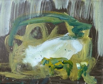 Cow Mama and Calf on an Organic Farm par Jordana Rae Gassner