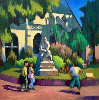 Sous le regard de Poussin by Barbara Petit Lisy