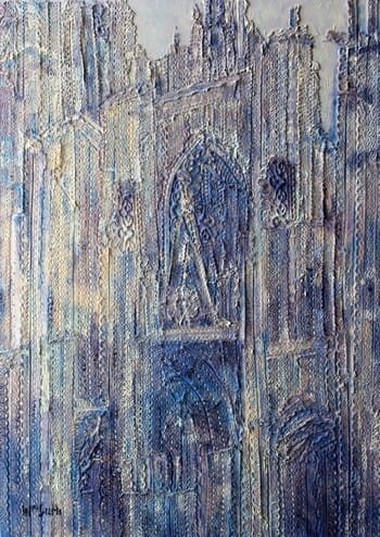 Cathedrale, Rouen, en dentelle no.7 by Wayne Sleeth