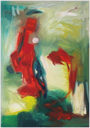 Eclats de rouge dans la brume par Victorine Follana