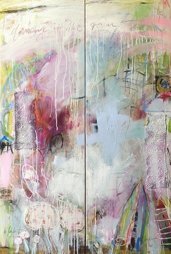 Dancing In The Rain No.2 by Bea Garding Schubert