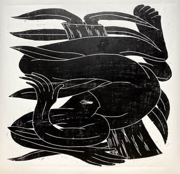 Leaf boy leave by Barbara Kuebel