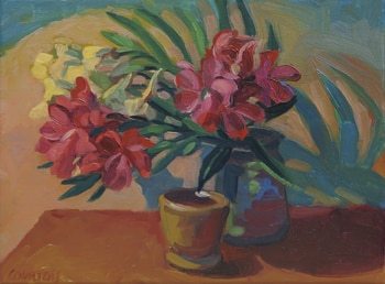 Branches de laurier-rose von Hélène Courtois-Redouté