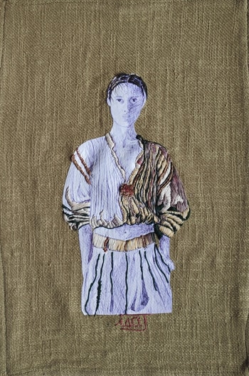 Francine Lichen doré von Isabelle Joubert