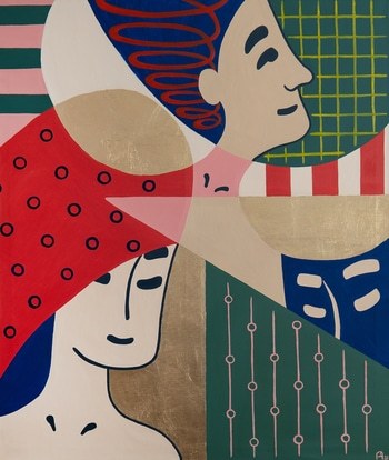 Women's Friendship von Apollinaria Manko