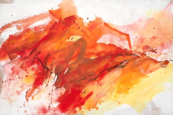 Eau et fusain 9 von LN Le Cheviller