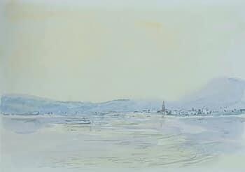 On the Mosel / Moselle by Wayne Sleeth