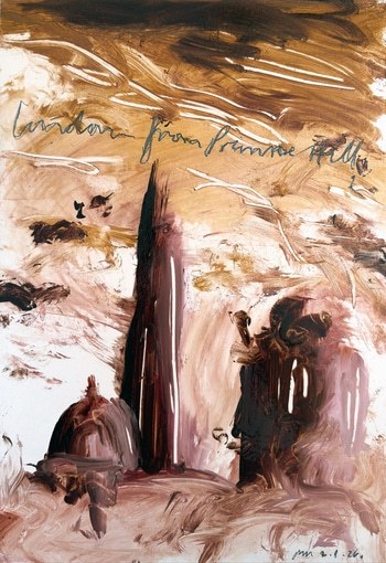 London from Primrose Hill 1 von Philip Maltman