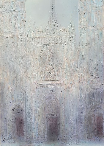 Cathédrale de Rouen no.21 ( Atmosphère ) von Wayne Sleeth