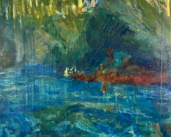 Launching the ship by Caroline Cornelius