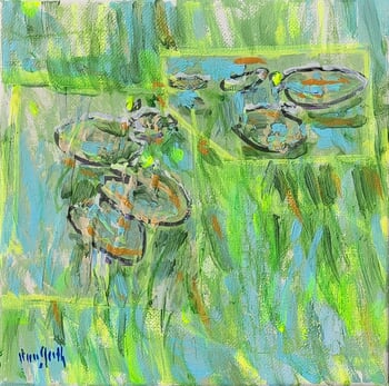 Giverny study 20/20 by Wayne Sleeth