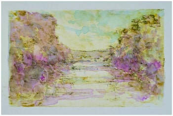 Berges de rivière by Wayne Sleeth