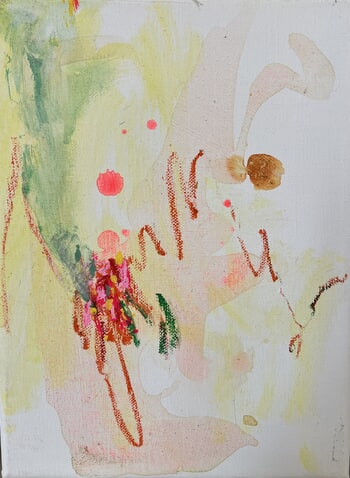 Les petits hortensias by Mathilde de Bellecombe