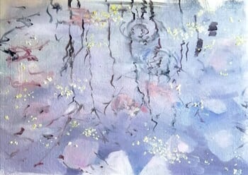 Winter raindrops by Rosemary Burn