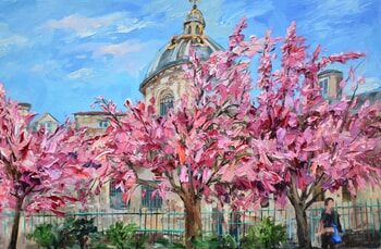 Square fleuri by Olga Novokhatska