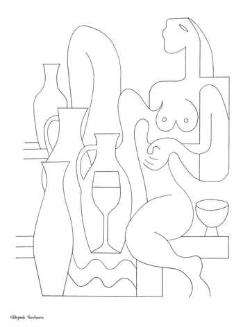 Poised by Hildegarde Handsaeme