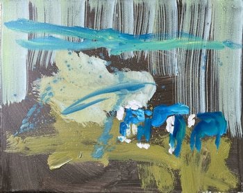 Cows Running Wild par Jordana Rae Gassner