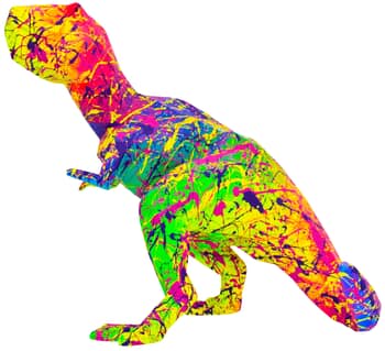 Urban T-Rex by Vincent Bardou