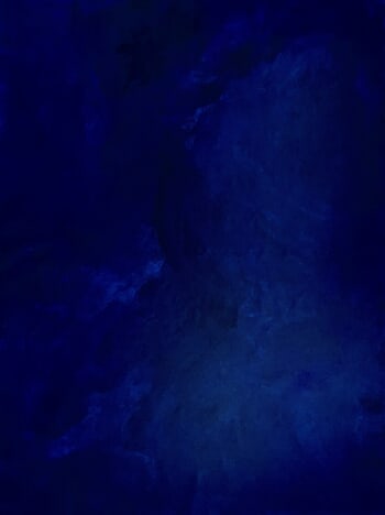 Beyond the sea no. 326 large monochrom blue abstract von Anita Kaufmann