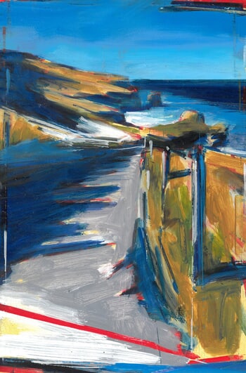 Path to Tunnel Beach par Tom Voyce