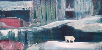 Alors que le nuit silencieuse tapissait le paysage, une voix abyssale comme celle d'un conte ancien me dit: Mais pourquoi fais-tu la lumière sur moi? by François Pagé