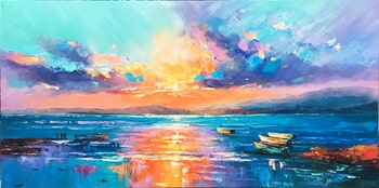 Sunraise on ocean 1489 von Jingshen You