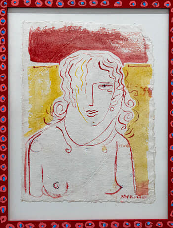 Dessin Vivienne II by Xavier de Vilmorin