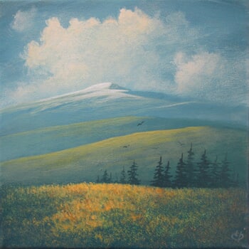 Première neige par Yves Ogier