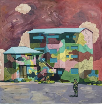 Camoglaged Admin block von Thomas MacGregor