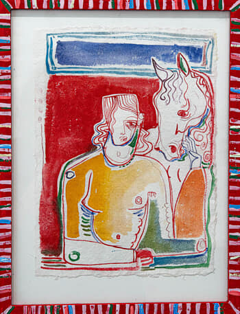 Dessin Vivienne IV by Xavier de Vilmorin