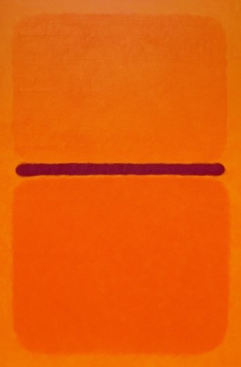 Orange Purple Tangerine by Nataliia Sydorova