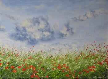 Bruissement du vent dans les fleurs by Brigitte Di Scala