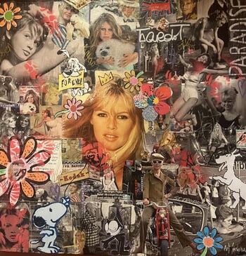 Brigitte Bardot et ses animaux  par ART'MONY