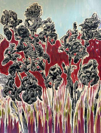 Iris III par Stéphanie de Malherbe