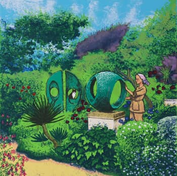 Barbara Hepworth's cat by Mychael Barratt