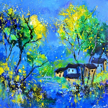 Blue landscape  von Pol Ledent