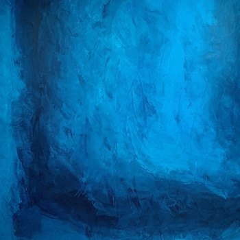 Beyond the blue sea no. 626 by Anita Kaufmann