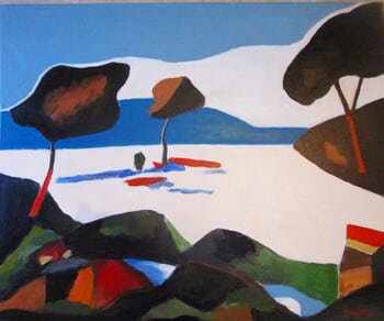 Brouillard sur la Calanque von Michel de Gouttes