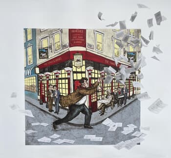 Poetry in Motion - the lost Under Milk Wood manuscript, Soho, 1953 by Mychael Barratt