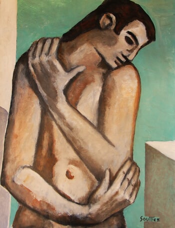 Buste Erratique par Michel de Gouttes