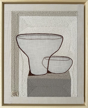 Vase Composition IV’26 par Milena Paladino