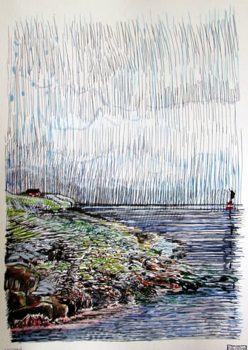 MAISON SOUS LA PLUIE by Thibault Lepeudry