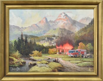 Fire at Berchtesgaden by Andre Schulze