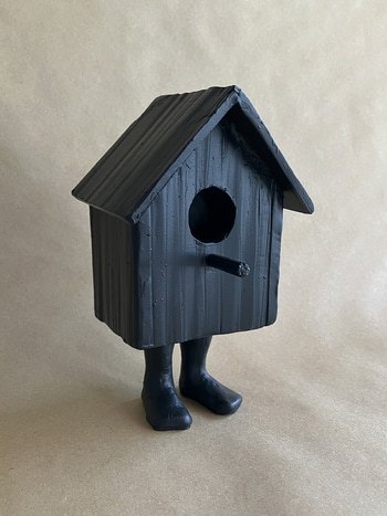 Birdbox I - black von Jaco Putker