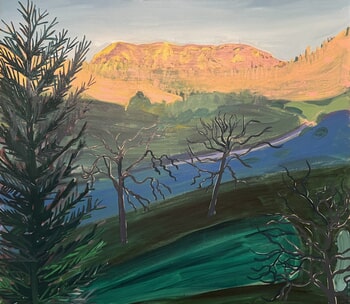 View of Mt St Helena par Ezra Johnson